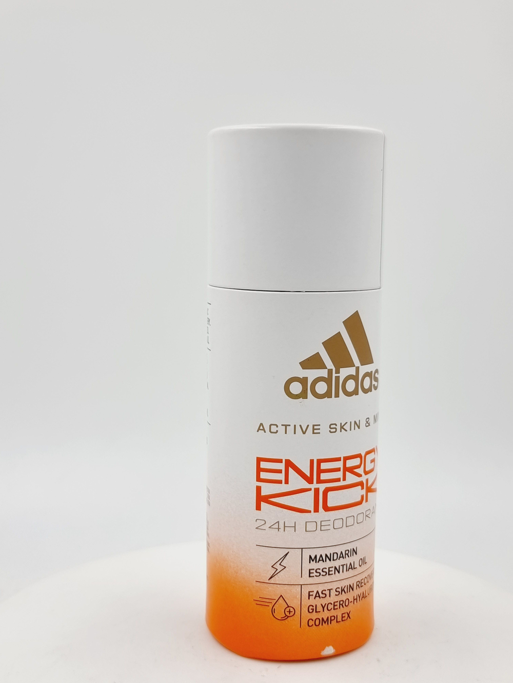 Дезодорант-карандаш Adidas Energy Kick 24 часа с маслом мандарина, 50 г (Монако)