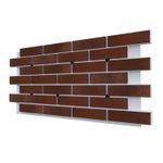 Клинкерная фасадная термопанель ППС25 Cerrad Country Wisnia Rustiko 1150x540