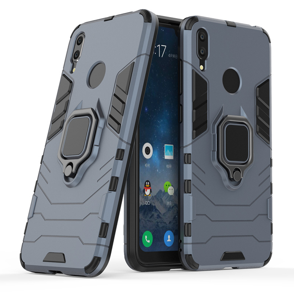 Противоударный чехол с кольцом Panther Case для Huawei Y7 (2019)