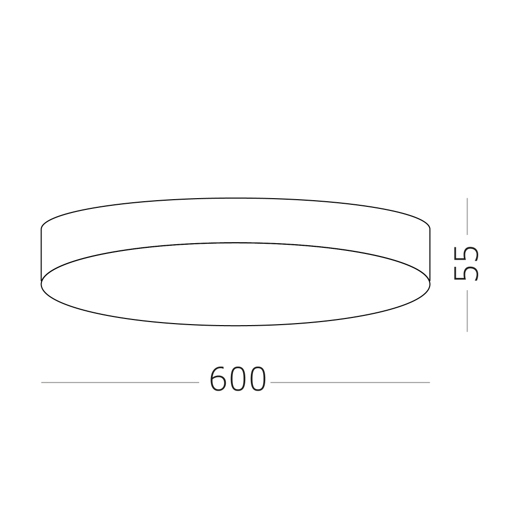 Светильник накладной LED 96W 4000K
