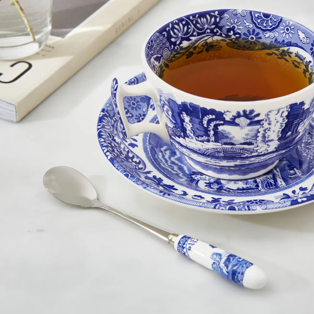 Spode Набор из 6 итальянских ложек синего цвета, 15 см. BLI1101-X