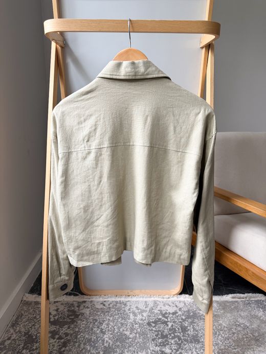Новый жакет из льна с вискозой Zara, S