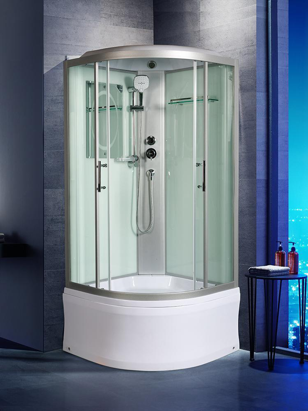 Душевая кабина WeltWasser WW500 HALLE 902 900х900х2170 мм 10000003242