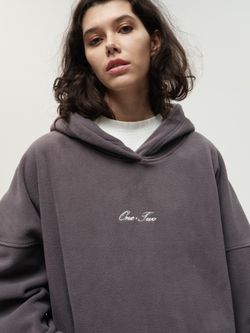 Drawstring Hoodie Grey Excalibur