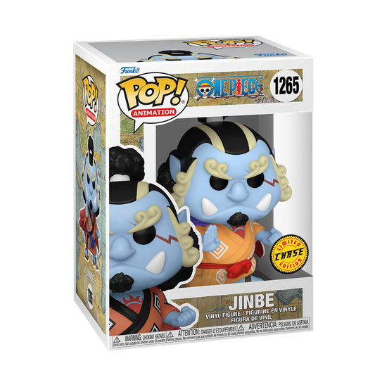 Фигурка Funko POP! Animation One Piece Jinbe Chase (1265) — коробка Chase