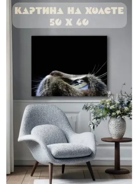 Картина на стену 40 X 50 Кот