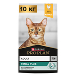 Сухой корм PRO PLAN RENAL PLUS для взрослых кошек для поддержания здоровья почек с курицей 10 кг