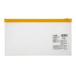 Папка-конверт на ZIP-молнии travel 120 мкм песок, 10 шт, желтый замок EC21121009T, Expert Complete EC21121009T