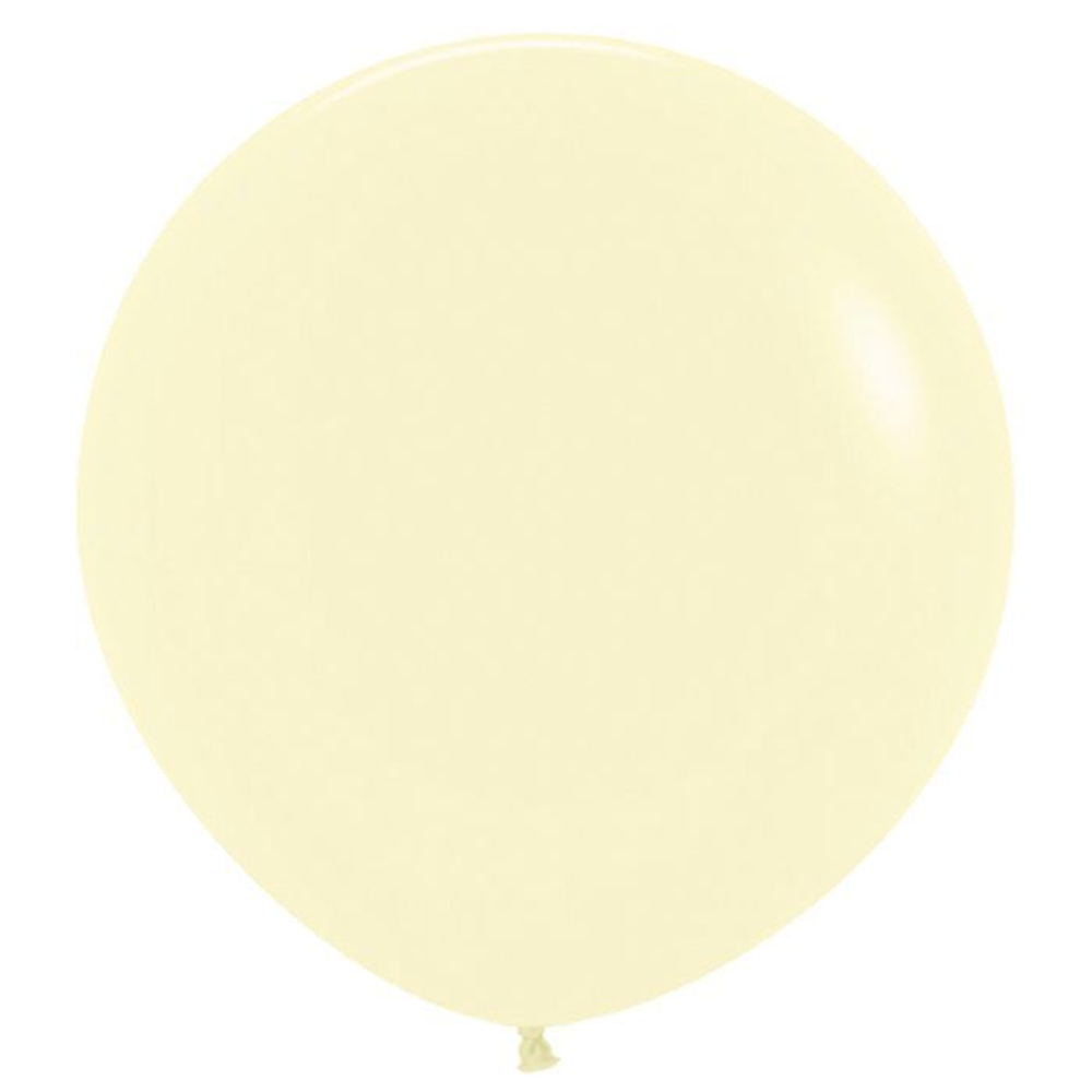 Шар 24" Нежно-желтый, Пастель Матовый (Макаронс) / Yellow 620 Sp