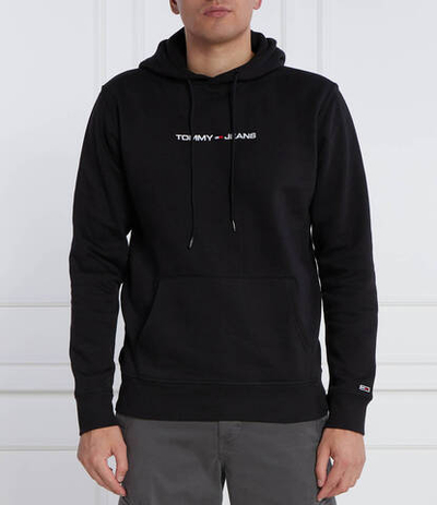 Худи LINEAR Tommy Jeans - черный(DM0DM18130)