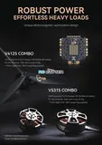 Пропеллер нейлоновый C13x10x3 трёхлопастной Cinelifter T-Motor (пара)