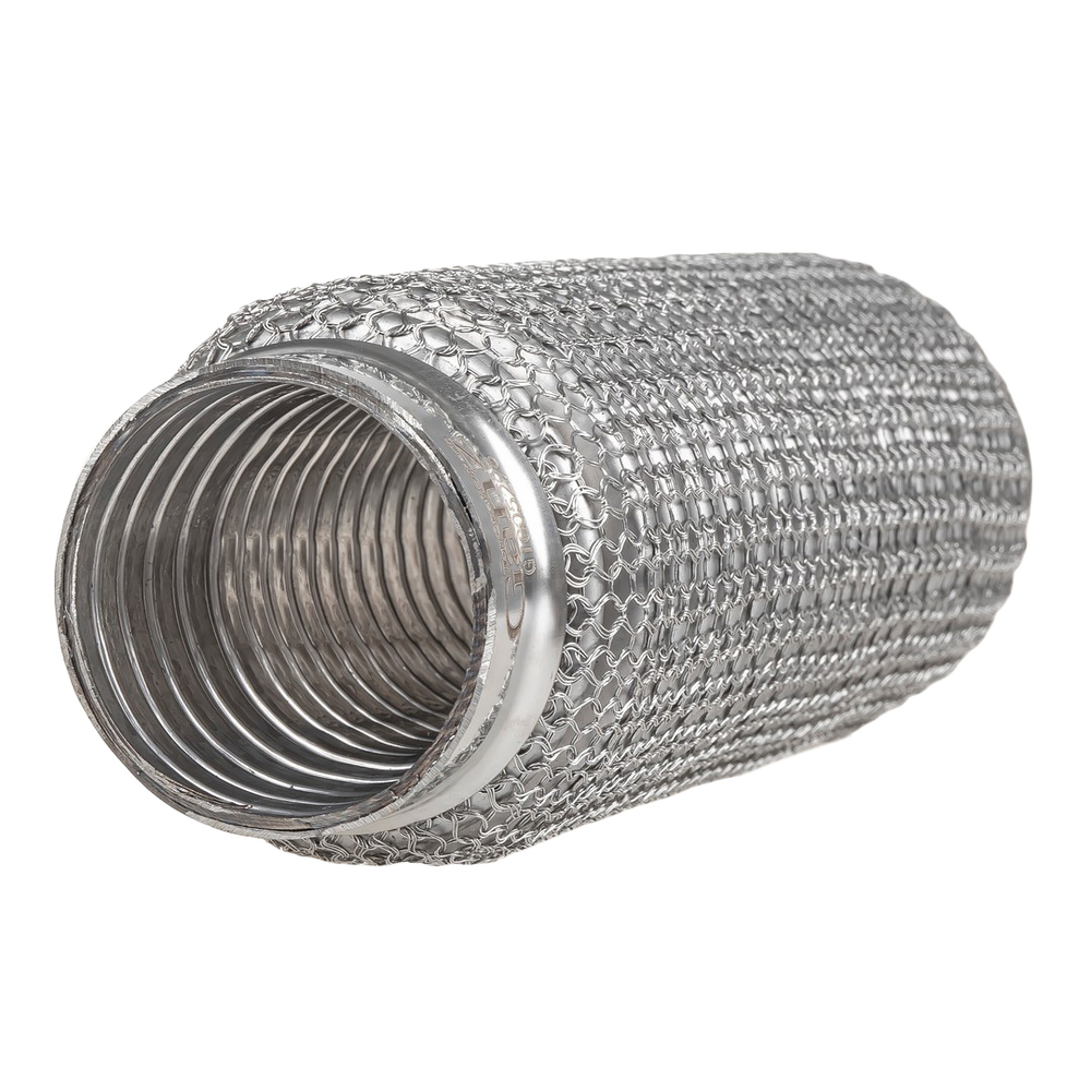 Компенсатор (гофра) выхлопной системы 3х-слойная WIRE MESH 45x200 UNIVERSAL D=45mm L=200mm GANZ GIG05298