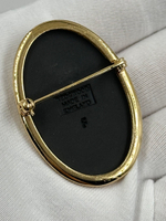 Брошь Wedgwood чёрная