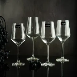 Бокал для вина 550 мл хр. стекло Hotel R "Edelita" d 6 см h26 см P.L. - BarWare [6]