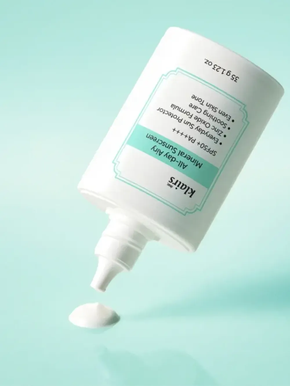 DEAR, KLAIRS Минеральный солнцезащитный крем All-day Airy Mineral Sunscreen SPF50 PA++++ (35 г)