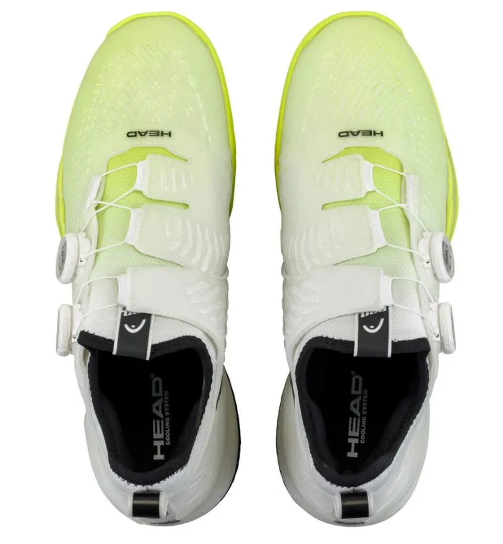 Теннисные кроссовки Head Endure BOA Pro - white/yellow