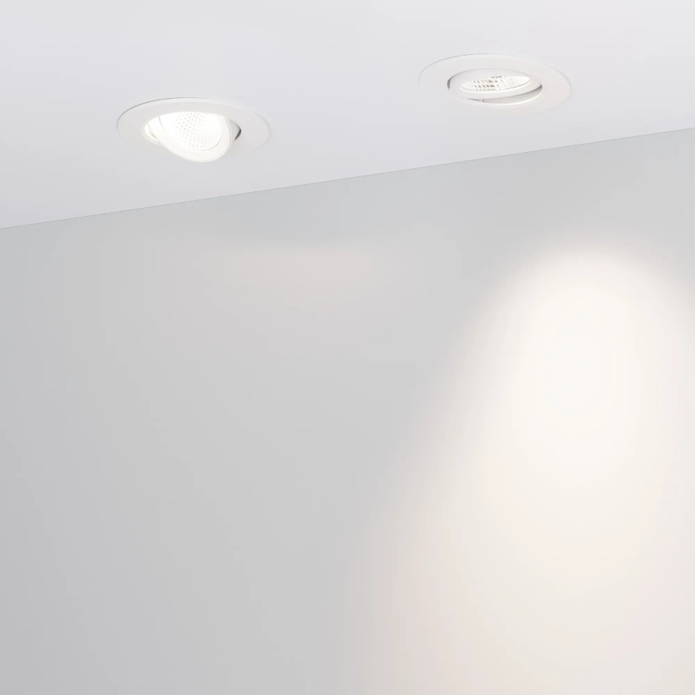 Светильник LTD-POLAR-TURN-R90-7W Day4000 (WH, 36 deg, 230V) (Arlight, IP20 Пластик, 3 года) 032860