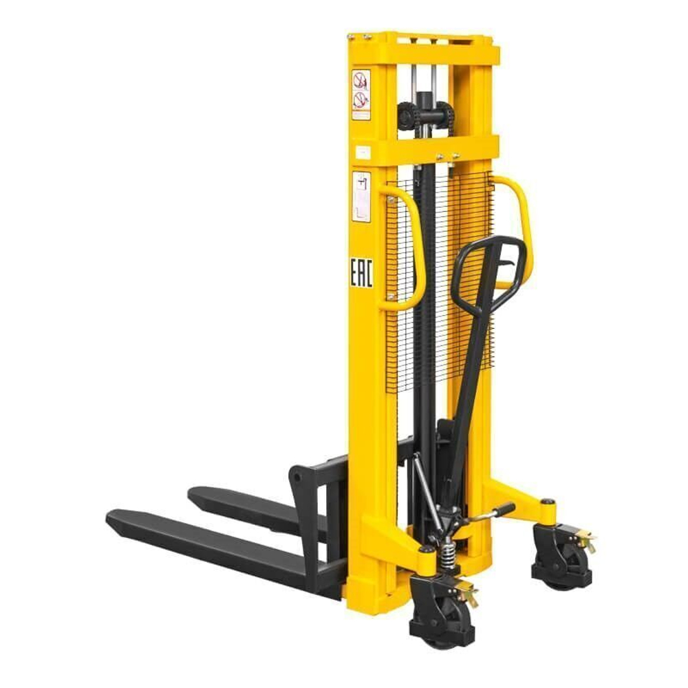 Ручной гидравлический штабелер SDA 1525 (1500 кг; 2,5 м; вилы 300-850 мм) SMARTLIFT (SMART)