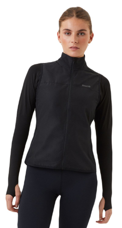 Женская теннисная жилетка Björn Borg Running Vest Ripstop - черный
