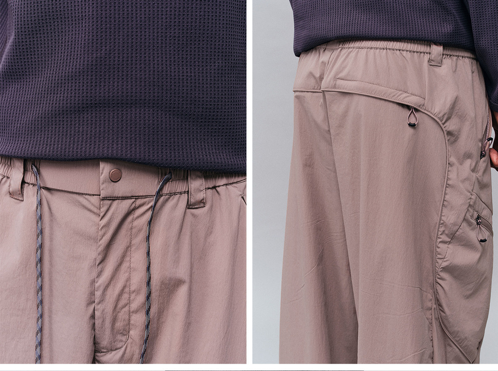 Штаны Nothomme Monterest Retro Cargo розовый