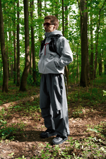 Брюки Nothomme Blue Casual Parachute Pants II “Rock Gray”