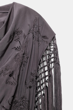 ПЛАТЬЕ С ВЫШИВКОЙ И БАХРОМОЙ — ZW COLLECTION — ZARA