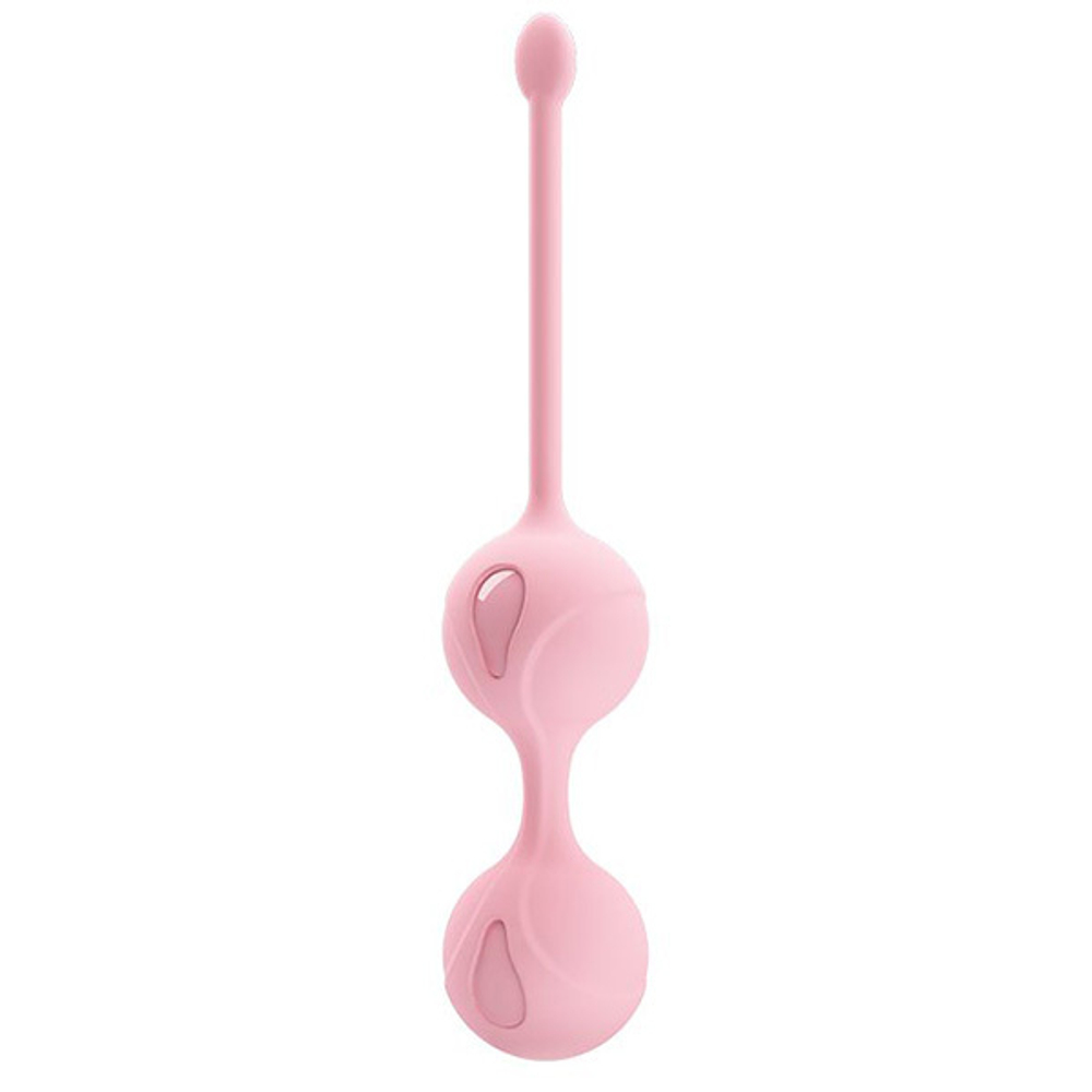 Нежно-розовые вагинальные шарики Baile Kegel Tighten Up I BI-014491-1
