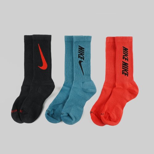 Носки Nike Everyday Plus Cushioned Training Crew 3PR артикул:DD1526-902 - купить в магазине Дайс