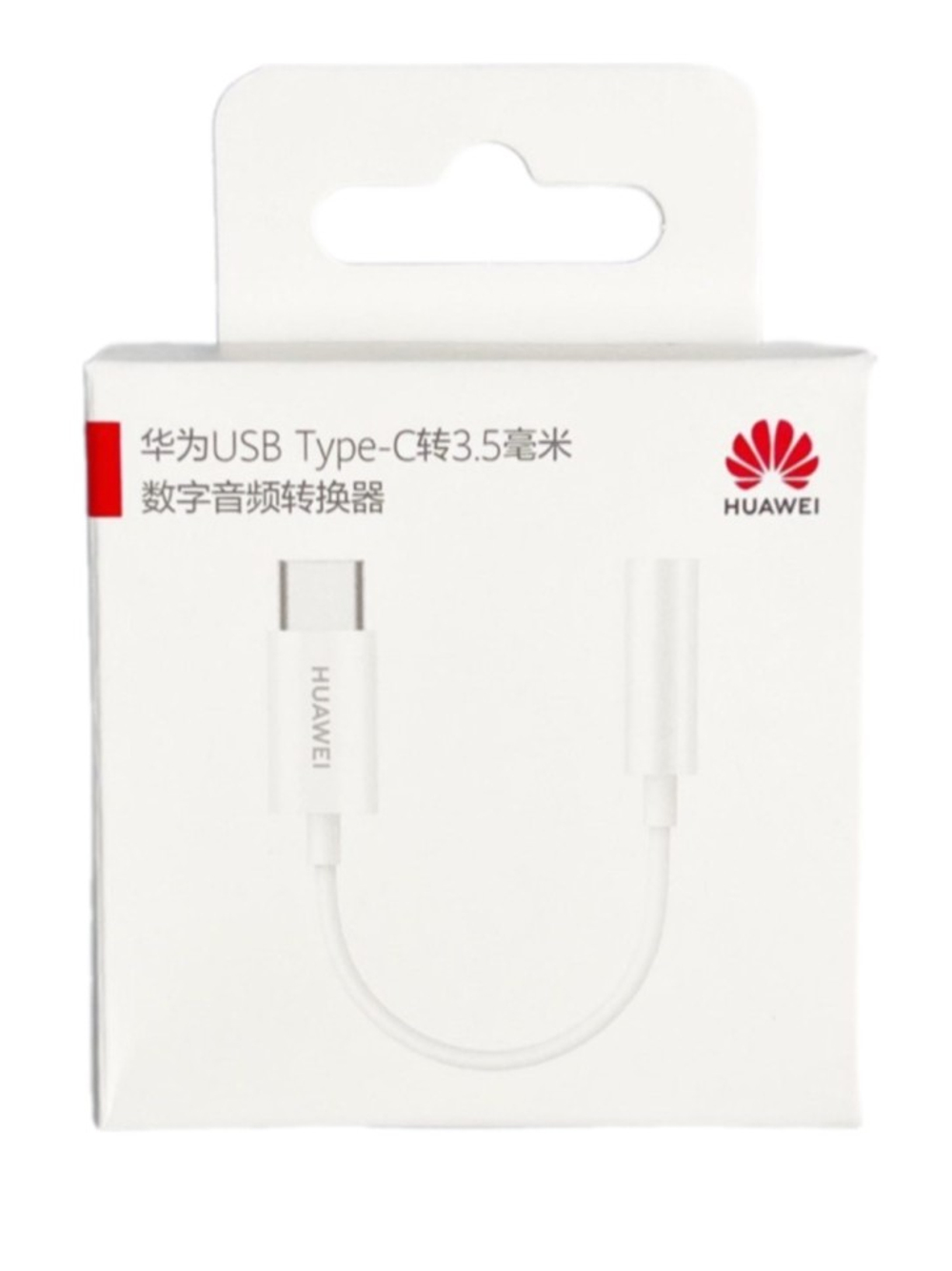 Переходник Huawei CM50 Type-C на AUX3.5 белый