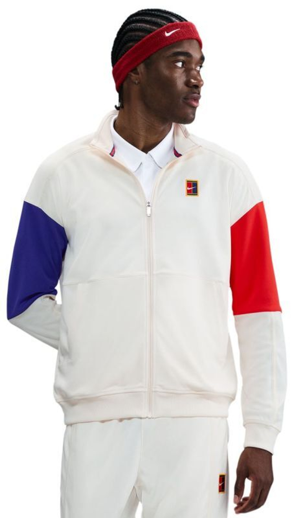 Мужская теннисная кофта Nike Court Heritage Tennis - белый