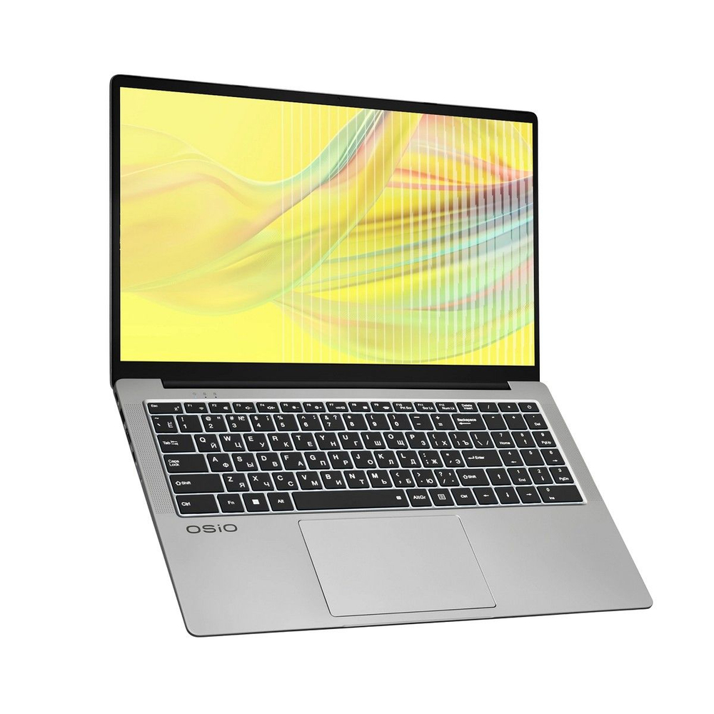 Ноутбук OSIO FocusLine F160i-015 Intel Core i5-1235U/16Gb (2*8 D4)/SSD1Tb/UMA/16.1"/IPS/FHD/1920x1080/60Hz/Linux (Uncom OS)/Gray/1.77kg