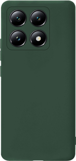 Мягкий Soft Touch чехол из силикона для XIAOMI 14T с бархатной подкладкой