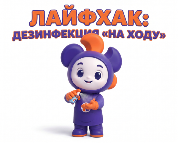 Дезинфекция «на ходу» Дезинфекция «на ходу»