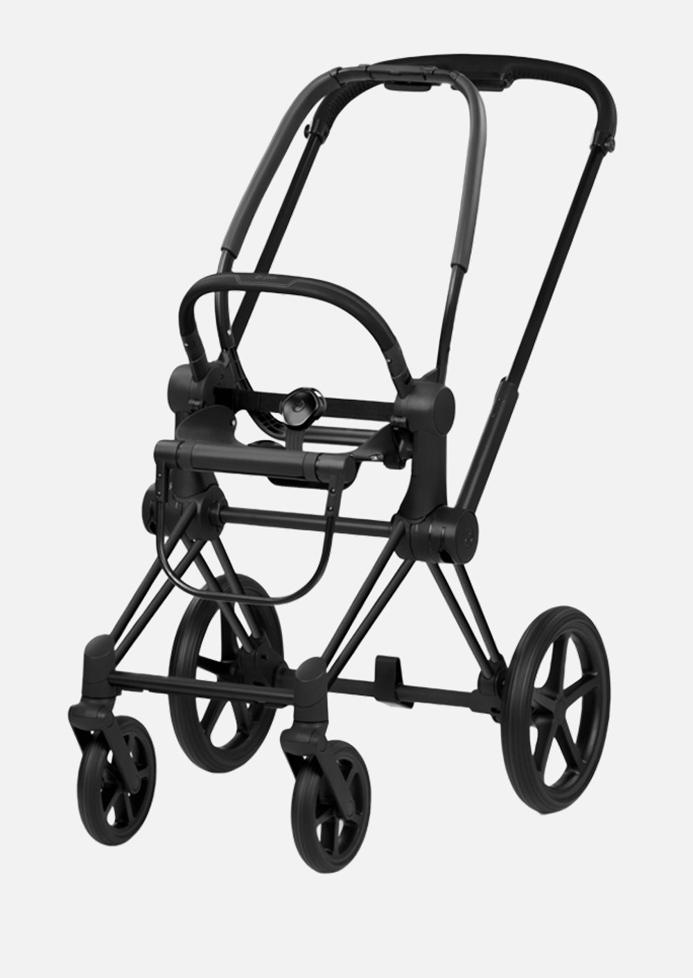 Коляска Cybex Priam V Matt Black Style 2 в 1 Off White