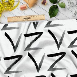 Ткань габардин Z за победой V сила в правде