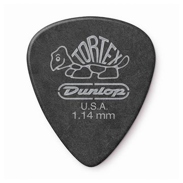Медиаторы 72шт, 1,14мм, Dunlop 488R1.14 Tortex Pitch Black Standard