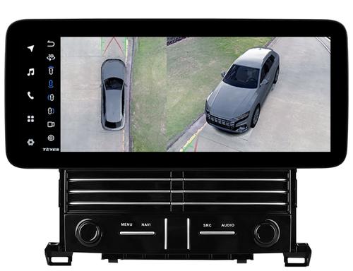Магнитола для Toyota Alphard 2 H20, Vellfire 2008-2015 (более 10 динамиков, рамка LUX) - Teyes LUX ONE 360 монитор 12.3", Android 10, Быстрая, CarPlay, 4G SIM-слот, 4 камеры в комплекте