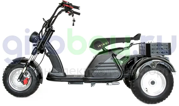 Электроскутер IKINGI M6 PRO TRIKE 6000W - Чёрный фото №5
