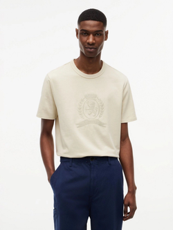 Футболка Tommy Hilfiger Laurel Leaf Logo Garment- Dyed Casablanca
