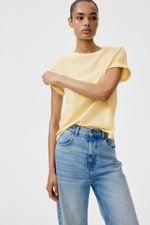 Футболка из смеси с льном - H&M