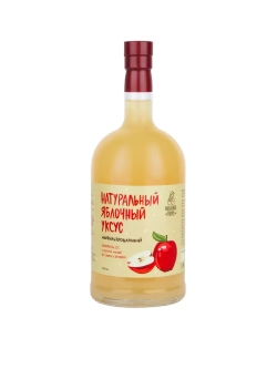Натуральный яблочный уксус, 5% 1000 мл
