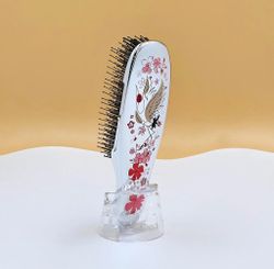S-HEART-S Расческа для кожи головы и волос "Журавль красоты" (Scalp Brush Crane of Beauty)