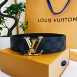 Louis Vuitton Кожаный двухсторонний ремень