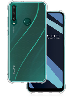 Чехол ROSCO для Huawei Y6p оптом (арт. HW-Y6P-HARD-TPU-TRANSPARENT)
