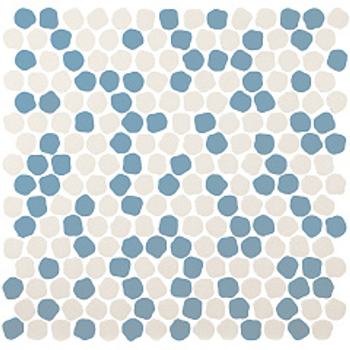 Мозаика / Керамогранит DECORATORI BASSANESI BONBONMix Mix D: White / Skyblue 30,5x30,5 арт. BONBONMIXG