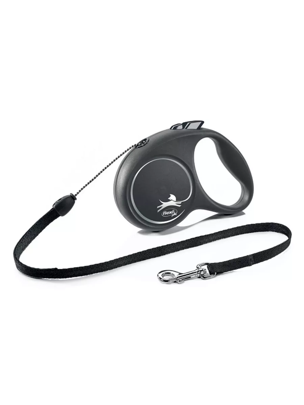 Поводок-Рулетка Black Design M до 20кг трос 5м