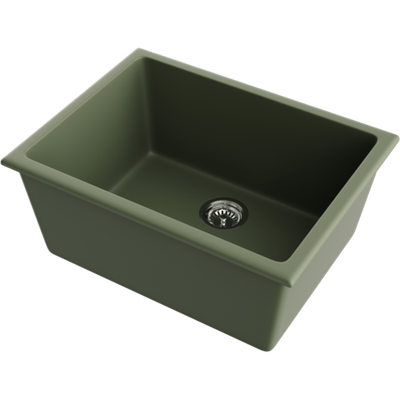 Мойка Omoikiri Okinoshima 61-U/I-OL Natceramic/olive