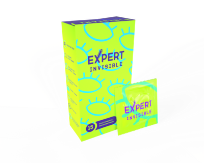 Презервативы Expert Invisible 15 шт 9472ex