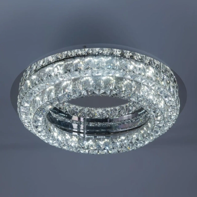 Eletto Olimpia EL330C80.1 LED Люстра хрустальная с пультом Хром