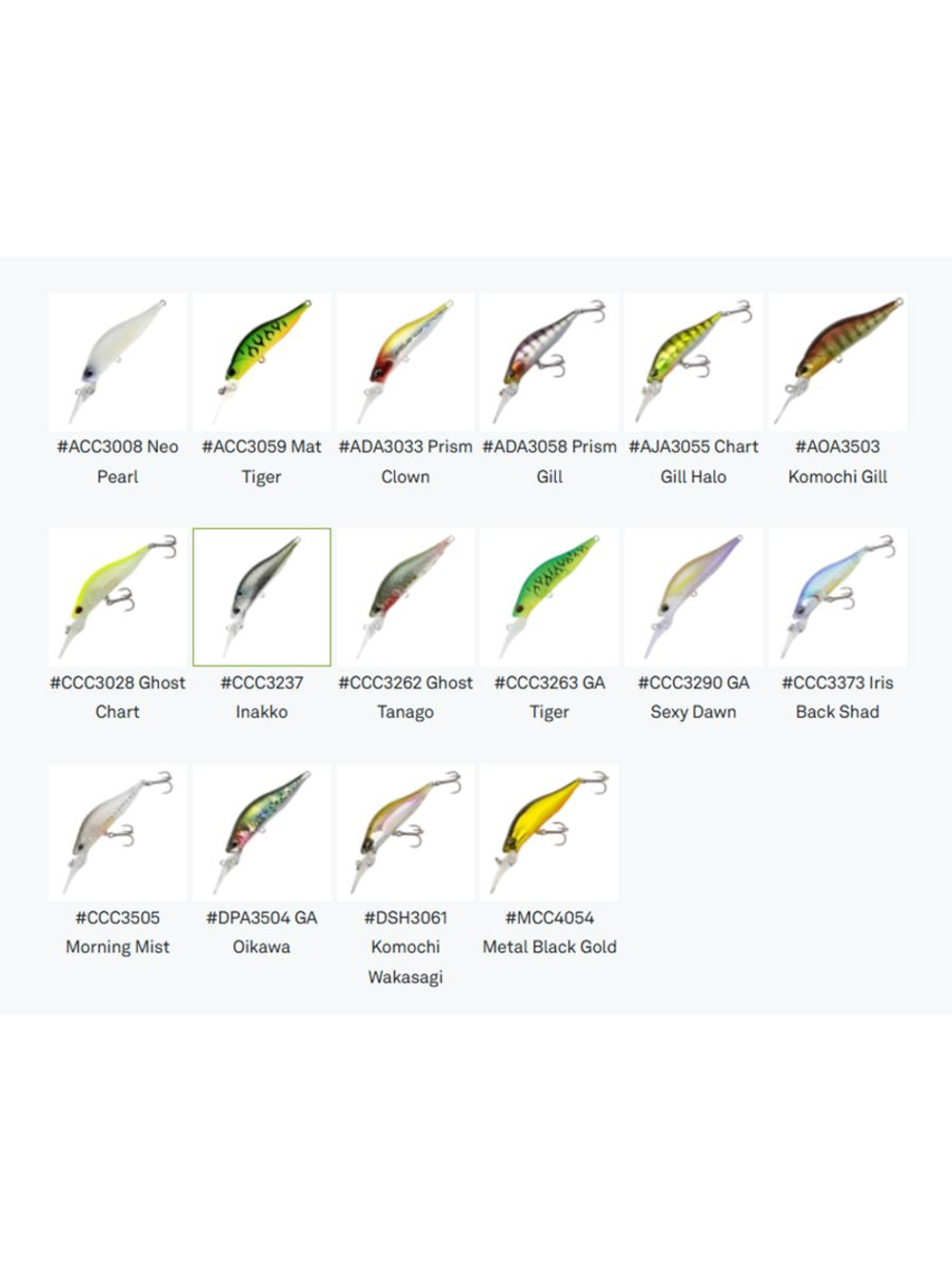 Воблер DUO Realis Rozante Shad 57MR, CCC3263 GA Tiger
